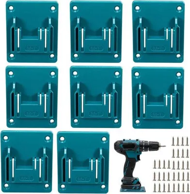 Produktbild von Werkzeughalter Wandmontage für 14.4V-18V LXT Geräte - Werkzeugbox Set - Werkstatt Lagerung - inkl. Schrauben - schwarz