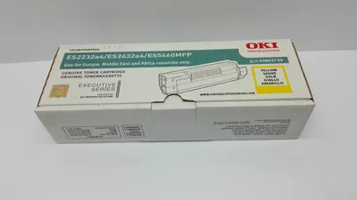 Imagen del producto de Toner OKI ES2232a4, color amarillo, rendimiento de 6000 páginas