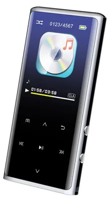 Produktbild von ZELURXX MP3 Player mit Bluetooth 5.0, 1,8 Zoll Farbdisplay, HiFi Musikplayer, verlustfreie Wiedergabe, FM Radio, Sprachaufnahme, 8GB