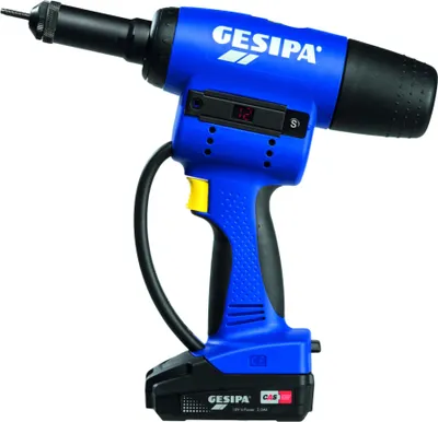 Immagine prodotto di Gesipa FireBird Pro CAS 1679670 Cordless rivet nut gun 18 V 2 Ah Li-ion incl. rechargeables, incl. charger