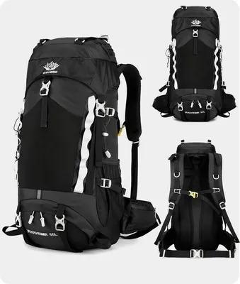 Produktbild von MAITY Wanderrucksack 60L Ultraleichter Wasserdichter ergonomisch Trekkingrucksack