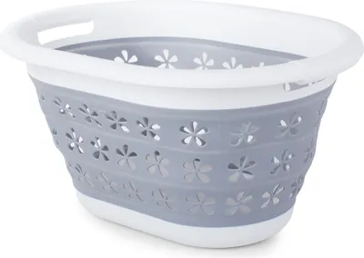 Obrázek produktu pro Verk 01650 Skládací silikonový koš na prádlo 25 l