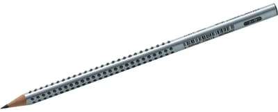 Produktbild von Faber-Castell GRIP 2001, B, Grau, Dreieckig, 1 Stück(e)