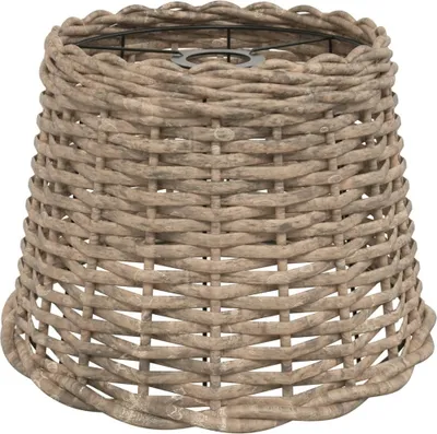 Produktbild von vidaXL Lampenschirm Braun Ø30x20 cm Korbweide