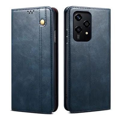 Obrázek produktu pro Pouzdro pro Honor 200 Lite kožené flip pouzdro peněženka s funkcí stojánku modré
