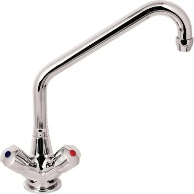Produktbild von Gastro M Professioneller Monoblock Mischhahn Mit Drehknopfbedienung 25Cm