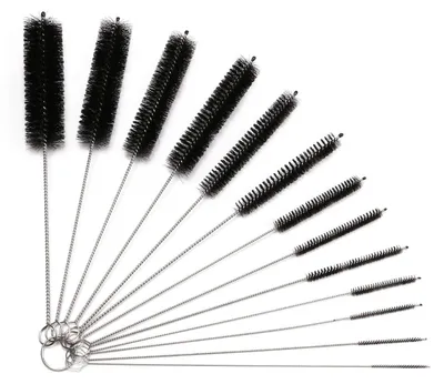 Obrázek produktu pro Sada čisticích kartáčů pro kávovary, 13 kusů, nylon, černá barva