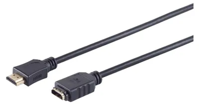 Produktbild von HDMI A-Stecker / HDMI A-Buchse verg. HEAC 2m