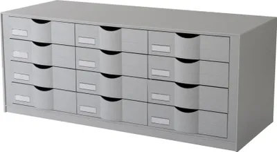 Immagine prodotto di Paperflow 9H444L2.02 Cassettiera per armadio a due ante easyOffice grigio