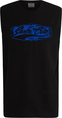 Produktbild von Übergrößen Tanktop Santa Cruz blau AHORN SPORTSWEAR Schwarz 7XL