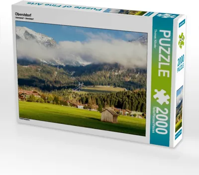 Produktbild von Calvendo Oberstdorf 2000 Teile Puzzle quer 900x670mm, Klinder Thomas; 7404722