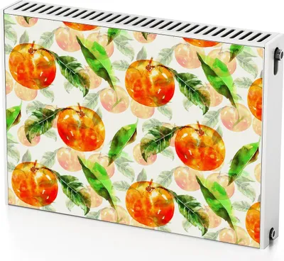 Produktbild von Obst – Magnetische Heizkörperabdeckung – 80x60 cm – Magnet Heizkörperabdeckung – 3D Würfel – Heizkörperverkleidung – Magnetische Wandverkleidung – Wetterfest
