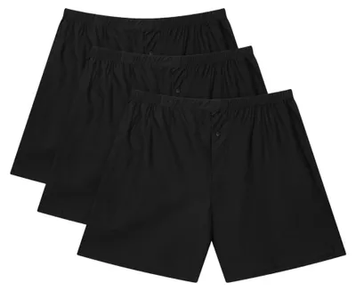 Produktbild von Bigdale - 3er Pack American Boxershorts - Übergrößen bis 10XL - Black/Black/Black / 18 / 7XL