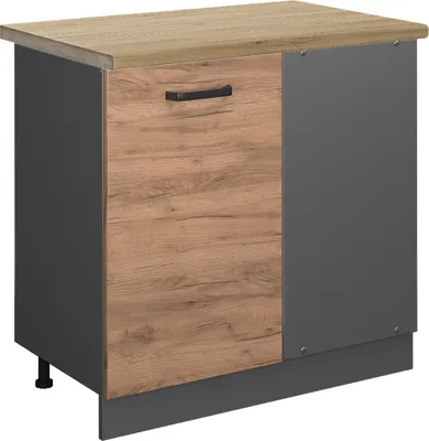 Image de Meuble d'angle Vicco R-Line Chêne de force doré 86cm , PT Chêne, Model 45591