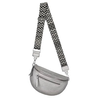Produktbild von Bauchtasche Crossbody-Bag Umhängetasche Kunstleder Italy-Design ANTIQUE-W (955)