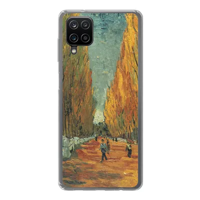 Produktbild von MuchoWow® Handyhülle Schutzhülle Hülle für Samsung Galaxy A12 Elysische Felder - Vincent van Gogh Silikon Softcase Handy Hülle - Bild