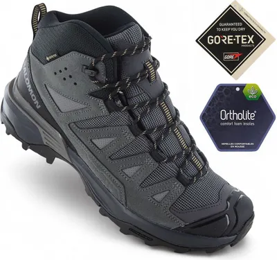 Produktbild von Salomon X ULTRA 360 LEATHER MID GTX - GORE-TEX - Herren Wanderschuhe Trekking Boots 475708 , EU 48 UK 12.5