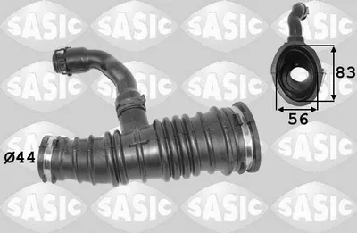 Produktbild von SASIC 3336251 Ansaugschlauch Luftfilter für FORD Focus II Schrägheck (DA, HCP, DP) Eingang