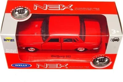 Produktbild von Wartburg 353 1:34 rot WELLY