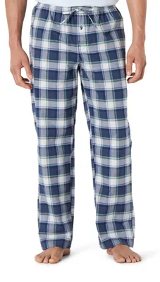 Productafbeelding van A. Essentials, herenpyjamabroek, lange broek, katoen, rechte pasvorm