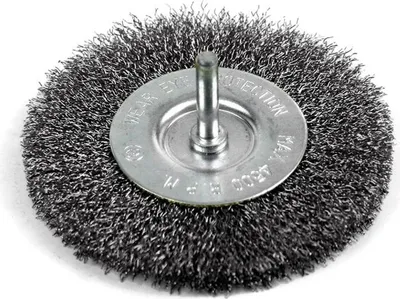 Obrázek produktu pro Kartáč Strend Pro CWB-508 50 mm, kulatý, vlnitý, se stopkou, drát 0,3 mm