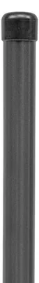 Produktbild von Alberts Zaunpfosten für Fix-Clip Pro | zinkphosphatiert, anthrazit-metallic kunststoffbeschichtet | Länge 1500 mm | Schellen-Ø 34 mm