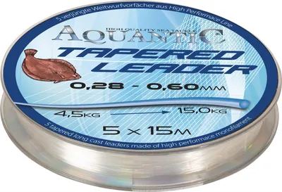 Produktbild von Aquantic Tapered Leader Schlagschnur Länge 15m ø0,33-0,60mm