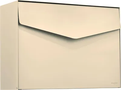 Produktbild von MEFA Briefkasten Letter 111 elfenbein Postkasten mit Sicherheitsschloss Briefbox