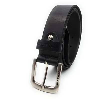 Produktbild von Hill Burry extra strong Uni Gürtel Büffelvollleder ca. 4mm dick Schwarz(100cm)