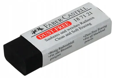Produktbild von Faber-Castell Dust-Free Radiergummi Schwarz 187171