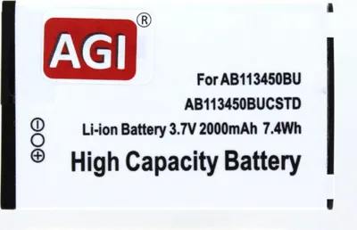 Produktbild von Akku für Samsung GT-E2370 Li-Ion 3,7 Volt 2000 mAh schwarz.