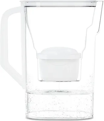 Produktbild von Wessper D3 Slim Future Flow Wasserfilter 2,7 Liter mit AquaMax Filter in Weiß