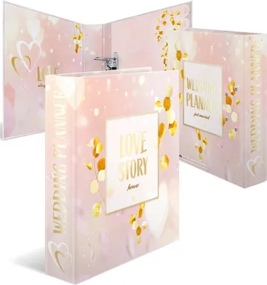 Produktbild von HERMA Hochzeitsordner "LOVE STORY" DIN A4