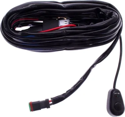 Produktbild von Kabelsatz - Ledson - 1 Lamp - Inkl. Schalter - 2 Pins - Deutsch DT - 24V