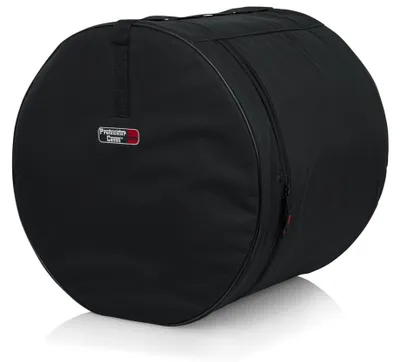 Productafbeelding van Gator Cases basdrumtas, trommel, individuele tas, zwart, nylon, zachte tas, rond