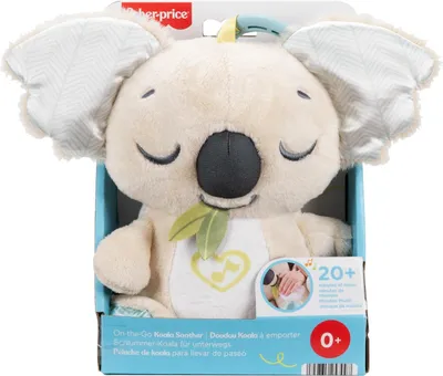 Produktbild von Mattel Fisher-Price Koala-Spieluhr für unterwegs, Plüsch-Spielzeug für Neugeborene