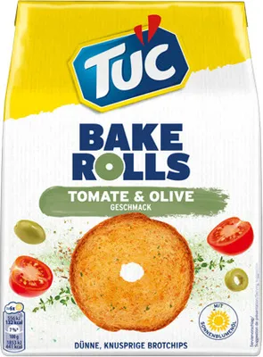 Produktbild von TUC Bake Rolls Tomate & Olive 150g