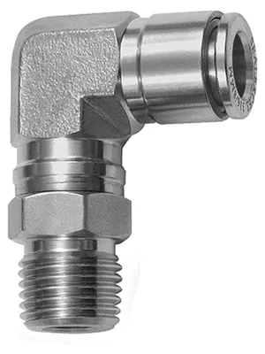 Produktbild von Riegler L-Steckverschraubung, drehbar, R 1/4 a., Schlauch-Ø 12, ES 1.4404