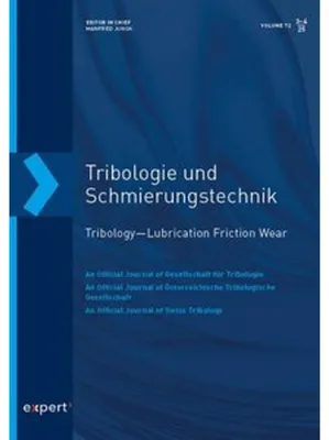 Image de Tribologie und Schmierungstechnik 72, 3-4 (2025)