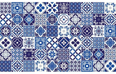 Image de Autocollants pour carrelage pour la cuisine et la salle de bains – 60 autocollants SATIO imitation carrelage ciment – 60 autocollants 20 x 20 cm