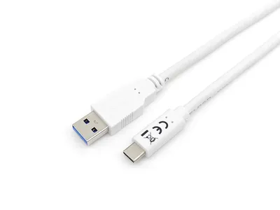Obrázek produktu pro Equip Kabel USB-A3.2->C Gen1 3A         St/St  2.00m    weiß