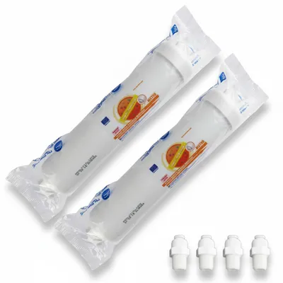 Produktbild von Kalk Kühlschrank AISTRO Wasserfilter kompatibel zu LG BL-9808 BL9808 - 2er Set