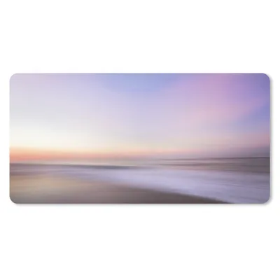 Produktbild von MuchoWow® Schreibtischunterlage Strand - Farben - Pastell 80x40 cm - XXL Mauspad - Gaming Mauspad