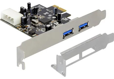 Image de DELOCK PCI Expr Card 2x USB3.0 ext +LowProfile