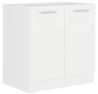 Produktbild von EKO White Unterschrank 80 Weiss matt Küchenzeile Küchenblock Küche Einbauküche