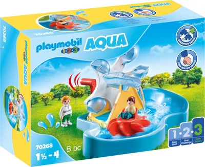 Produktbild von 1, 2, 3 - Koło wodne z karuzelą (70268)