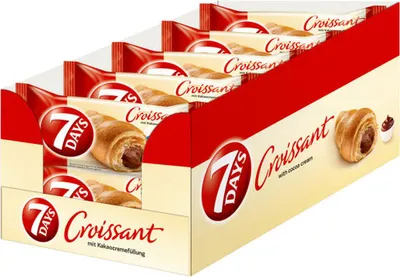 Produktbild von 7Days Croissant Kakao 10 x 60g