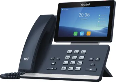 Obrázek produktu pro Yealink SIP-T58W, IP telefon, Šedá, Sluchátko s kabelem, In-band (v přenosovém kanálu), Mimo pásmo, Informace o SIP, 1000 pol., LCD