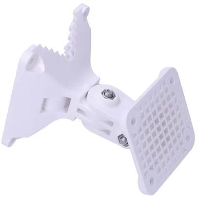 Produktbild von Mikrotik LHG, WLAN-Zugangspunkt-Halterung, QMP: SXT, OmniTIK, other antennas that are designed to be pole mounted QMP-LHG: LHG 5, Weiß, 1,5 kg, 95 mm, 112 mm