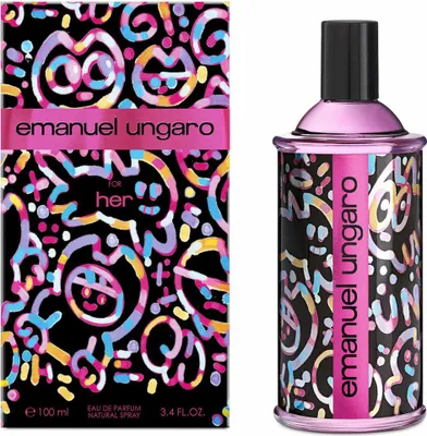 Zdjęcie produktu dla Emanuel Ungaro For Her, Kobiety, 100 ml, Migdał, Gruszka, Śliwkowy, Jaśmin, Kwiat pomarańczy, Tuberoza, Piżmo, Paczula, Drzewo sandałowe, Wanilia, Spray